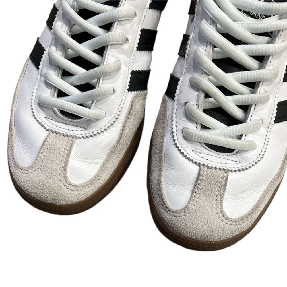 Adidas ⚽️ Handball Spezial Sneakers Runners White Black 6.5 7 Box - Picture 3 of 14